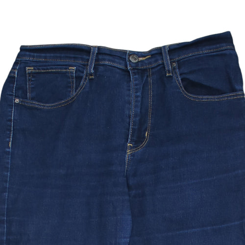 Levi's Women's Blue 724 High Rise Straight Jeans Size 30