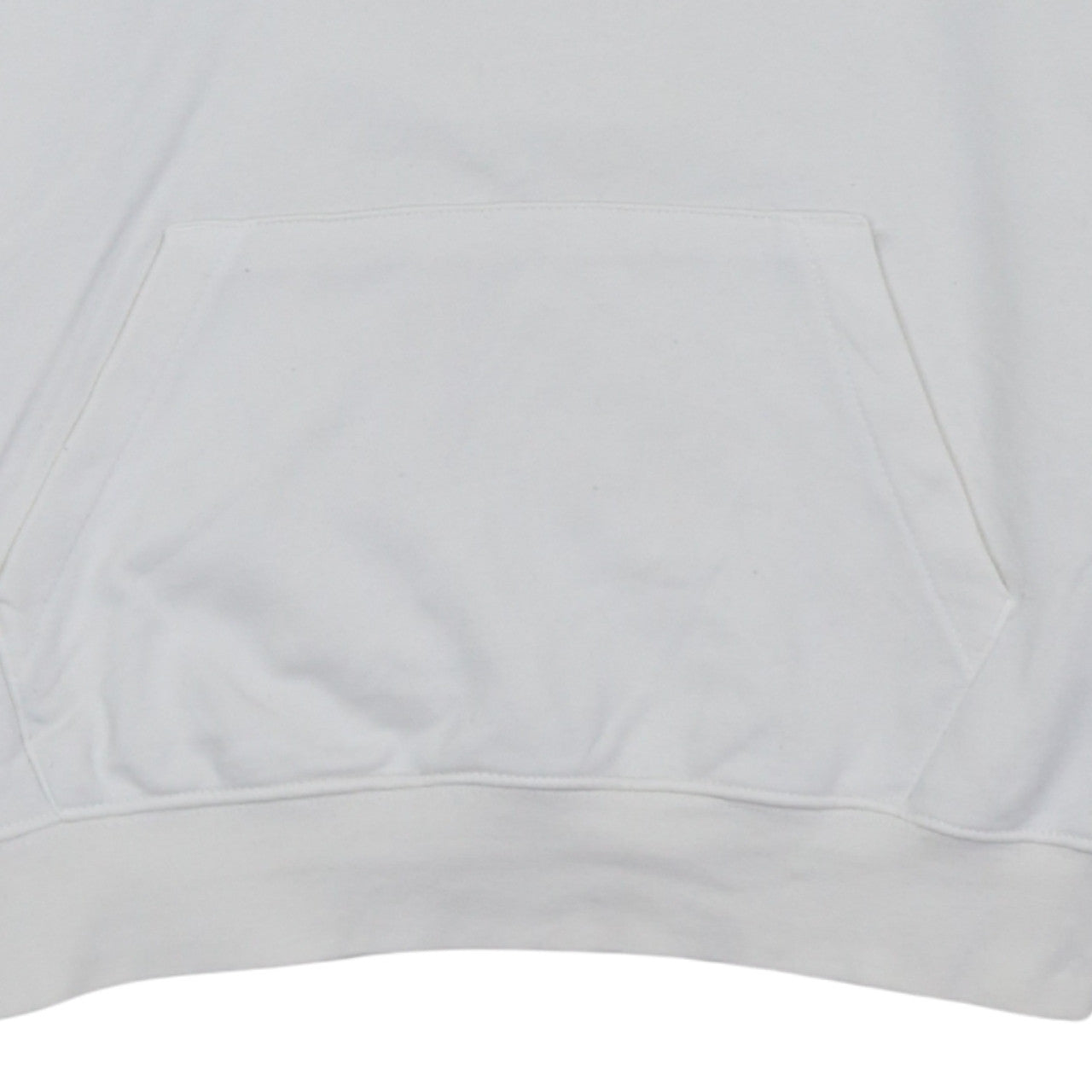 Nike Women's White Small Pullover Hoodie with Logo Graphic