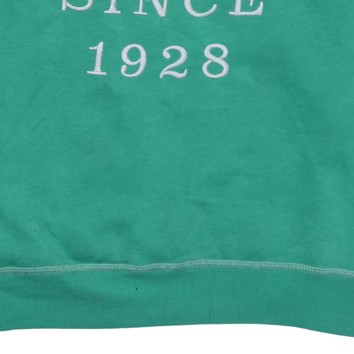 Disney x Primark Women Green Mickey & Pluto Sweatshirt Size S 10/12