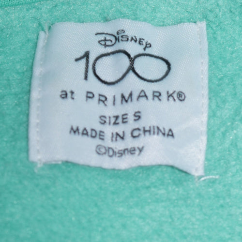 Disney x Primark Women Green Mickey & Pluto Sweatshirt Size S 10/12