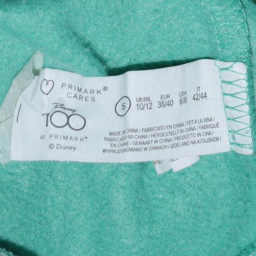 Disney x Primark Women Green Mickey & Pluto Sweatshirt Size S 10/12