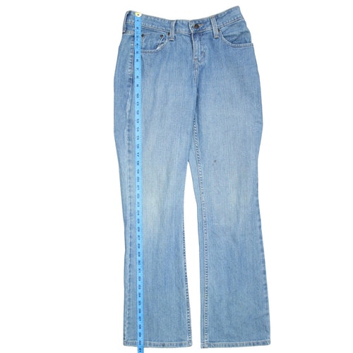 Levi Strauss Women Blue Bootcut Mid Rise Denim Jeans Size 4