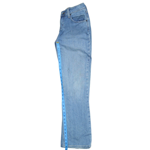 Levi Strauss Women Blue Bootcut Mid Rise Denim Jeans Size 4