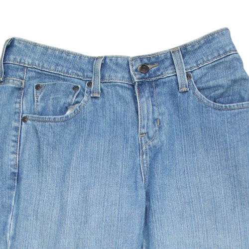 Levi Strauss Women Blue Bootcut Mid Rise Denim Jeans Size 4