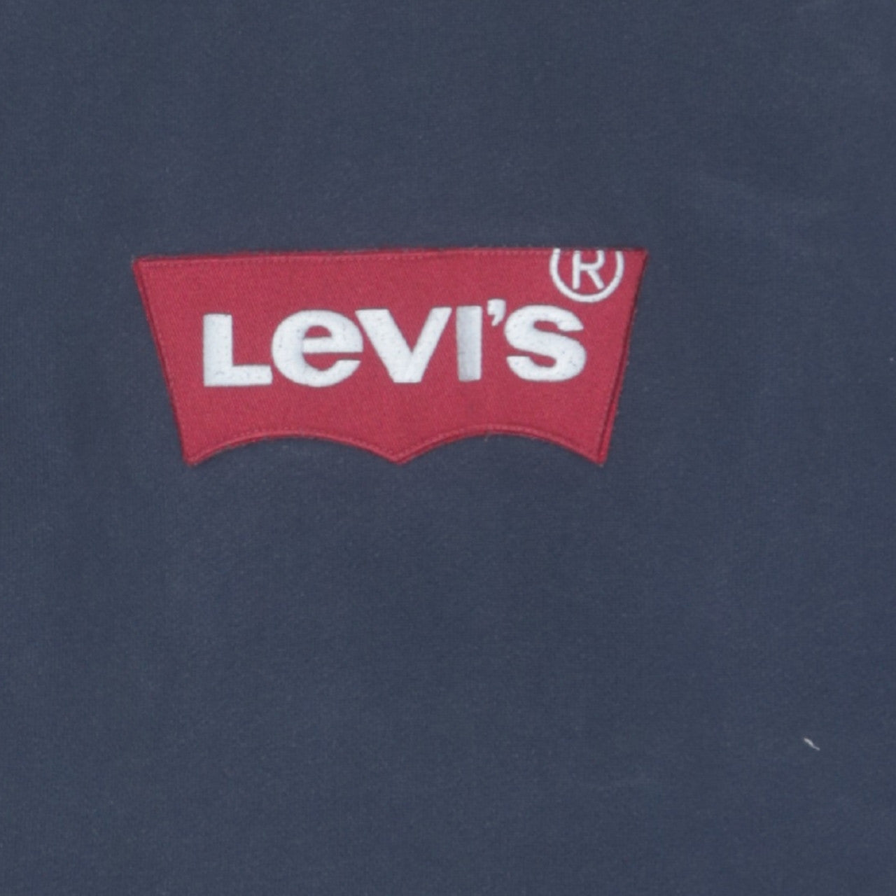 Levi's Men's Blue Pullover Hoodie M Logo Graphic Fleece