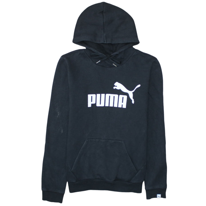 Puma Women's Black Size 12 Pullover Hoodie Sweatshirt