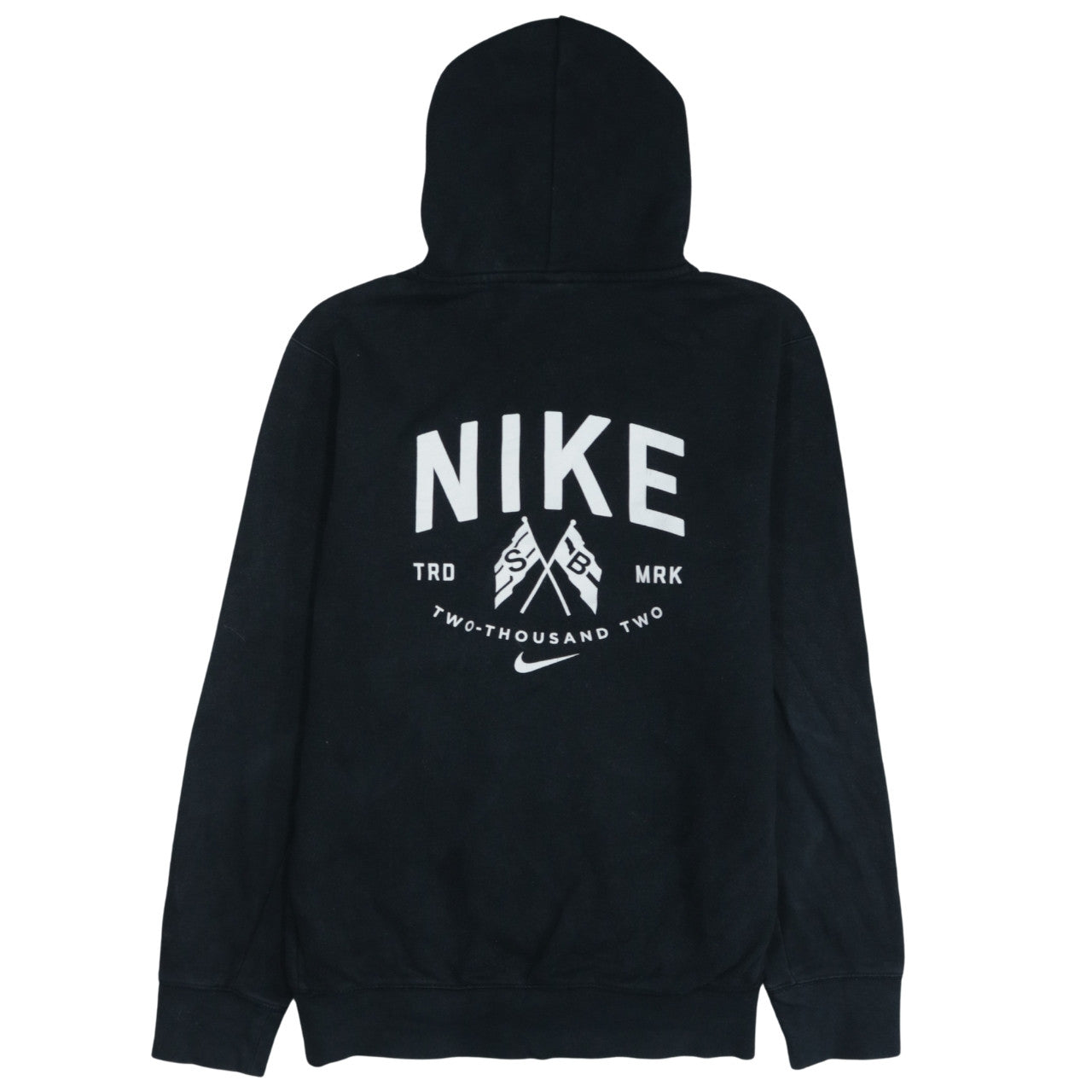 Nike SB Men's Black Pullover Hoodie M Logo Skateboarding Fleece