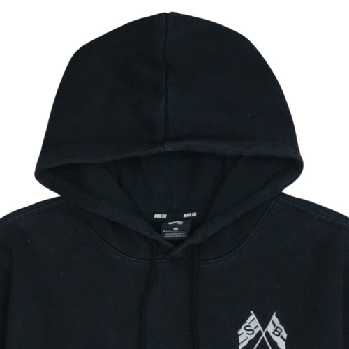 Nike SB Men's Black Pullover Hoodie M Logo Skateboarding Fleece
