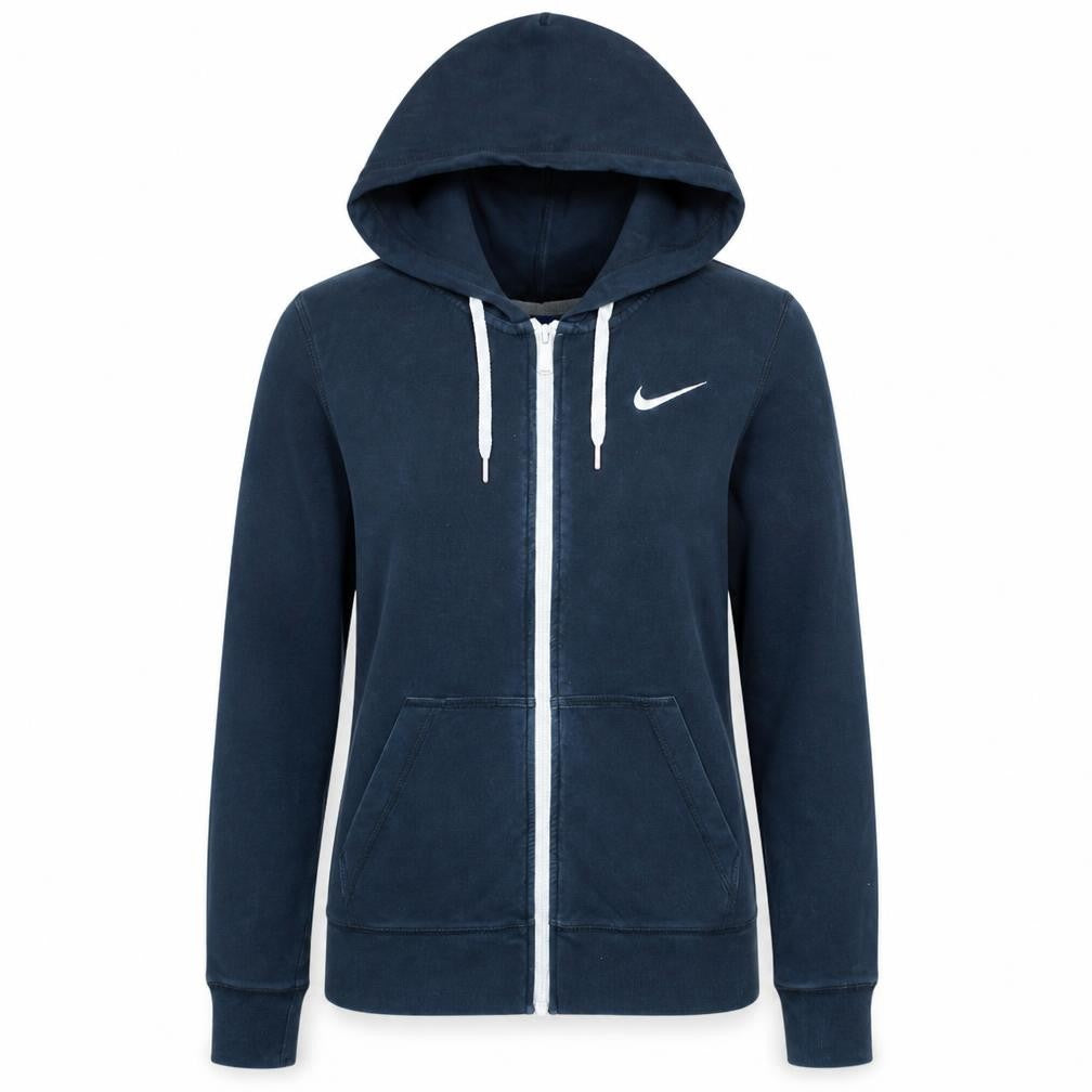 Nike Women's Black Full Zip Hoodie Size S Lightweight Fleece