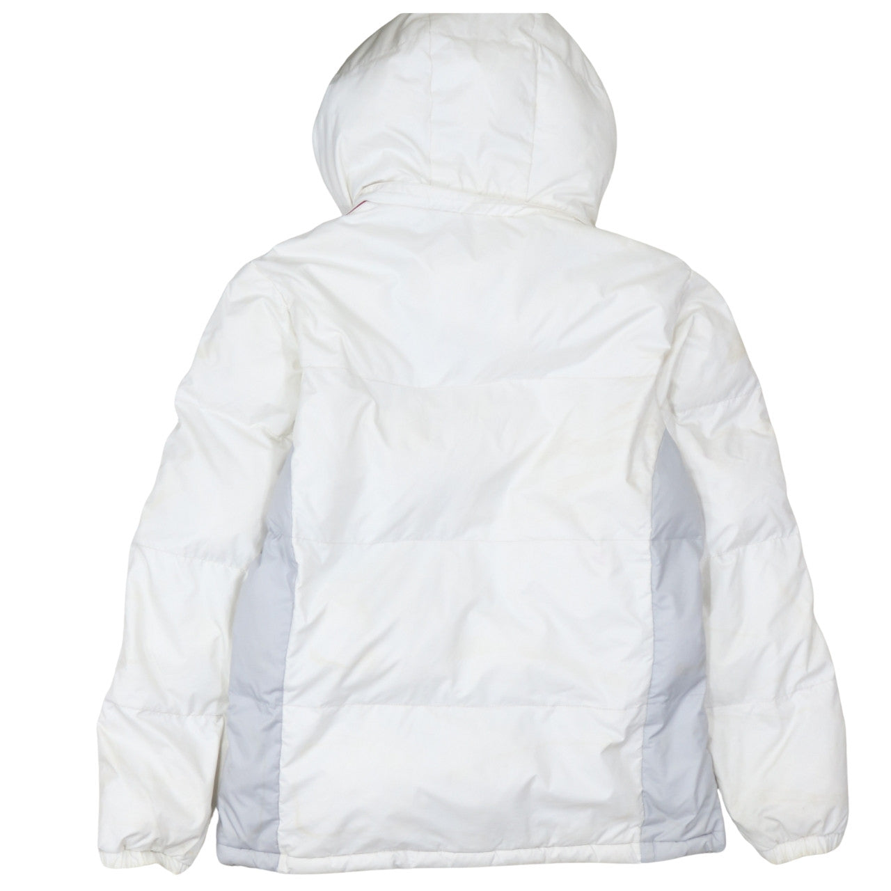 Kappa Men’s White XL Puffer Jacket Hooded Winter Coat