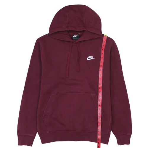 Nike Men's Red Pullover Hoodie Sweatshirt Size S Regular Fit