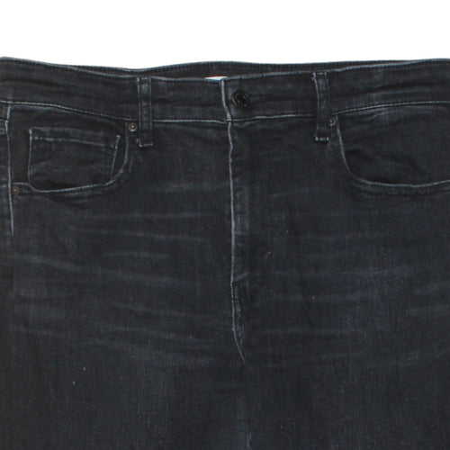 Levi's Women's Black High Rise Skinny Fringe Hem Jeans Size 31