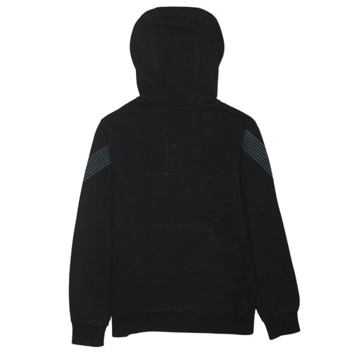 Emporio Armani EA7 Boys Black 10 Years 1/2 Zip Hoodie Sweatshirt