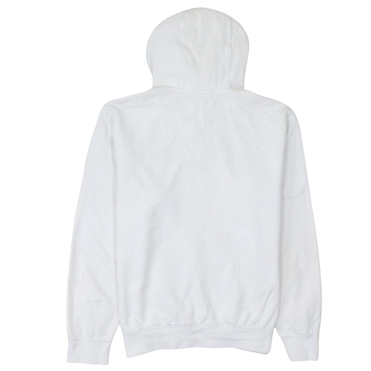 Nike Men’s White Pullover Hoodie M Sports Fleece Sweatshirt