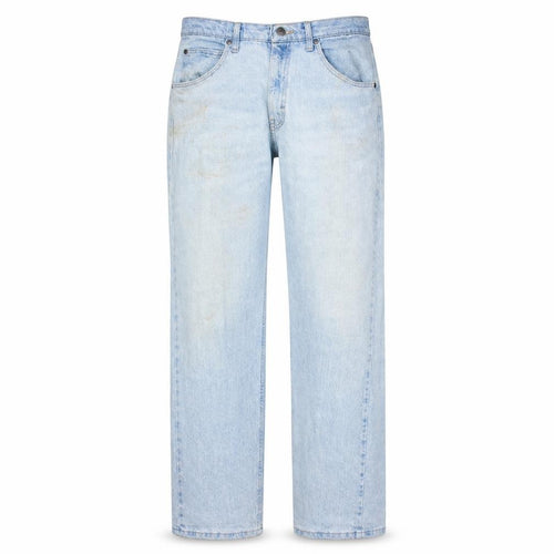 Wrangler Men's Blue 32x34 Straight Leg Light Wash Denim Jeans