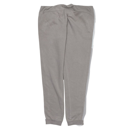Nike Women Grey Jogger Sweatpants M Tapered Fit Fleece Trousers