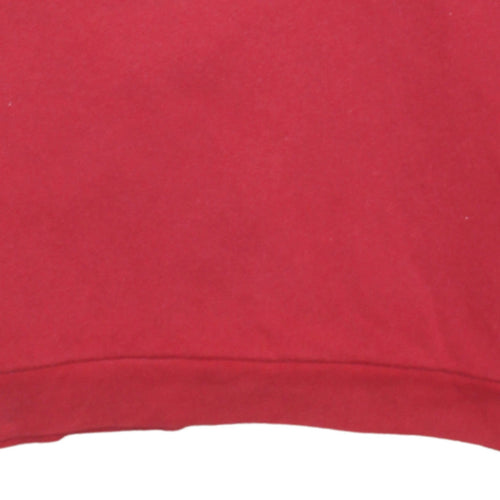 Levi's Men's Red Crew Neck Logo Sweatshirt Size S Regular Fit
