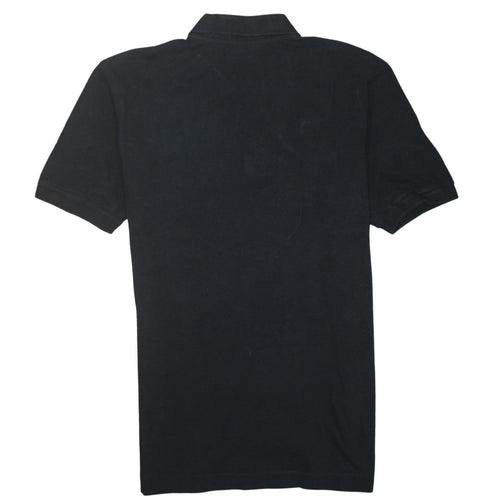 Kappa Men's Black 2XL Polo Shirt Short Sleeve Collared Cotton Top