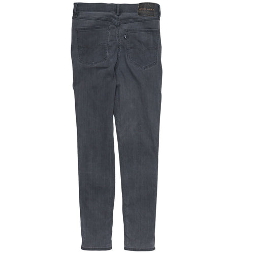 Levi's Line 8 Womens Grey Skinny Jeans Size 27 Slim Fit Denim