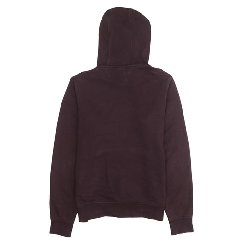Nike Men's Brown Pullover Hoodie M Regular Fit Fleece Sweatshirt