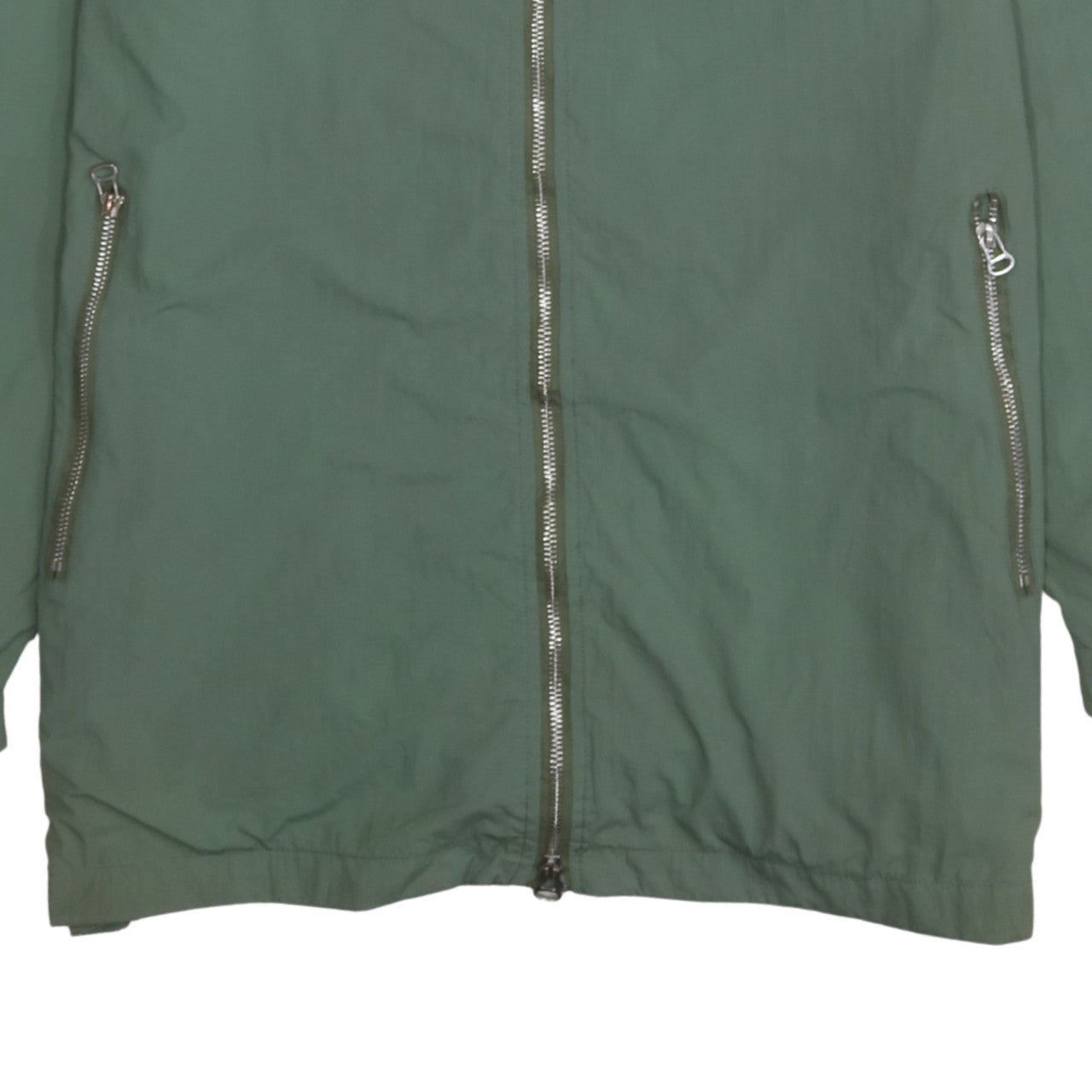 Le Shark Men’s Green Hooded Parka Jacket Size L Regular Fit