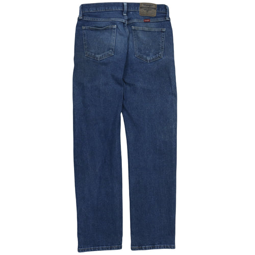 Wrangler Men's Blue 30x32 Straight Fit Denim Jeans