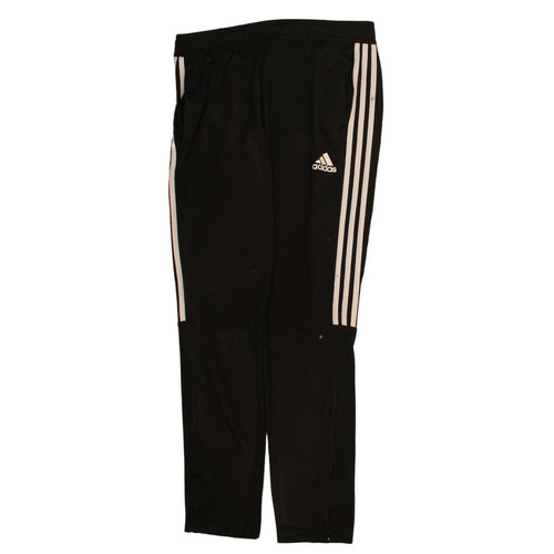 Adidas Womens Black XL Jogger Trousers Elastic Waist Sportswear