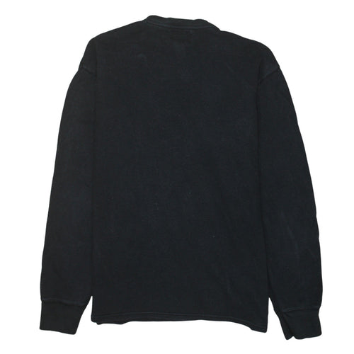 Polo Ralph Lauren Men's Black Long Sleeve Cotton Crew Neck T-Shirt L