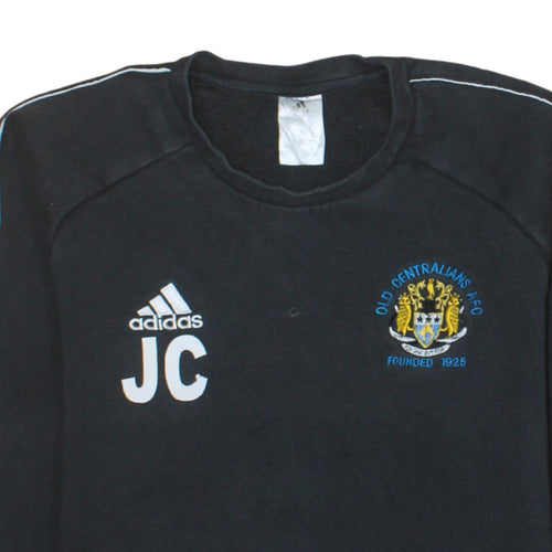 Adidas Men's Black Medium Pullover Sweatshirt Old Centralians AFC
