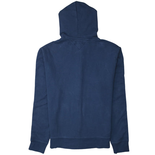 Tommy Hilfiger Men's Blue XL Full Zip Hoodie Classic Logo