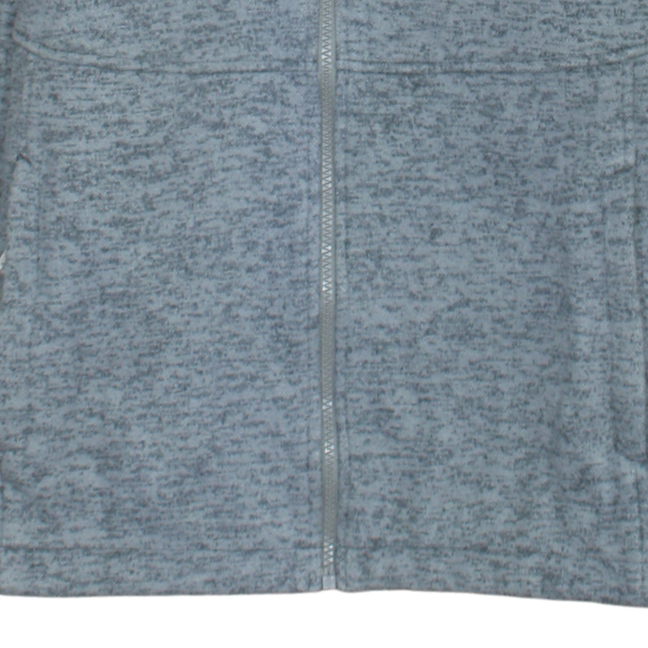 The North Face Women's Grey Fleece Full Zip Jacket Size L