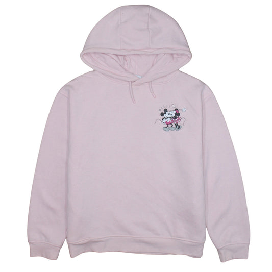 Disney Primark Women’s Pink Hoodie Medium UK 12/14 Minnie Mouse Graphic