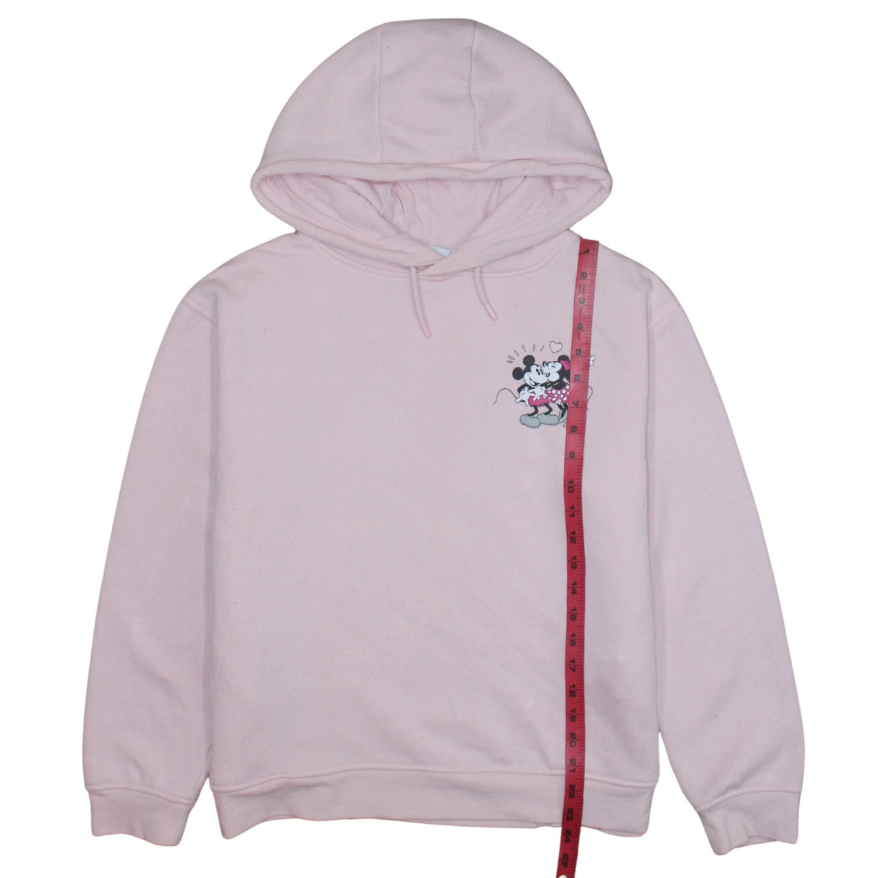Disney Primark Women’s Pink Hoodie Medium UK 12/14 Minnie Mouse Graphic