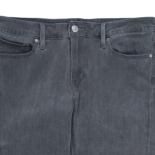 Levi's Men's Grey 711 Skinny Denim Jeans Size 30 Slim Fit