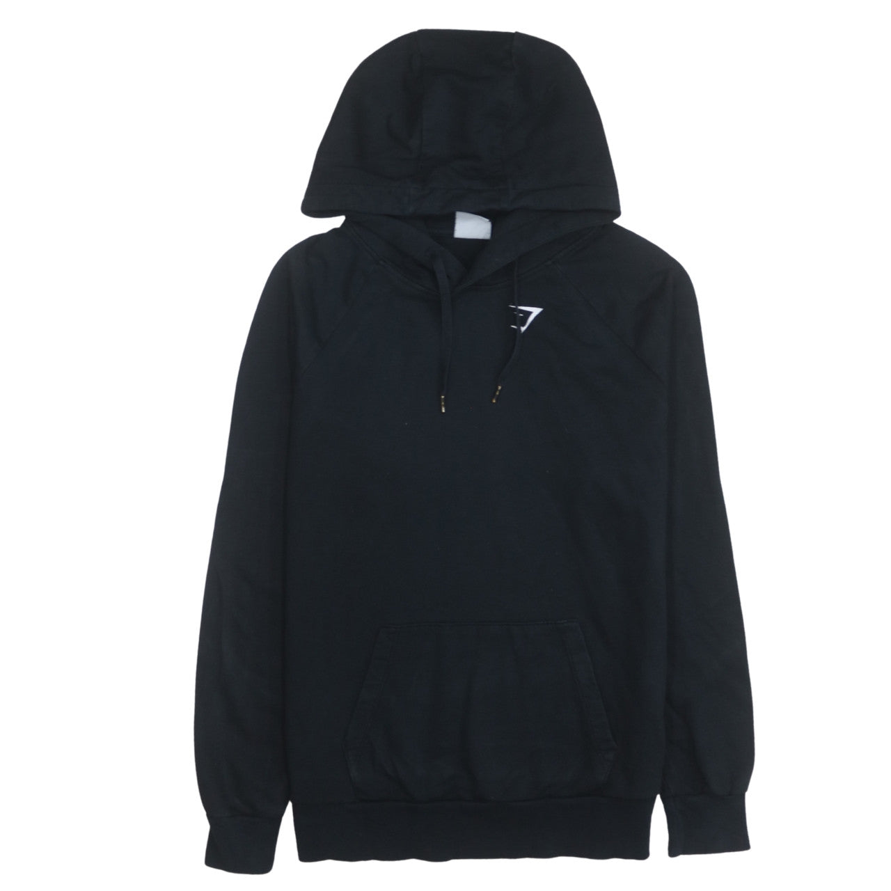 Gymshark Womens Black Pullover Hoodie Small Hooded Sweatshirt