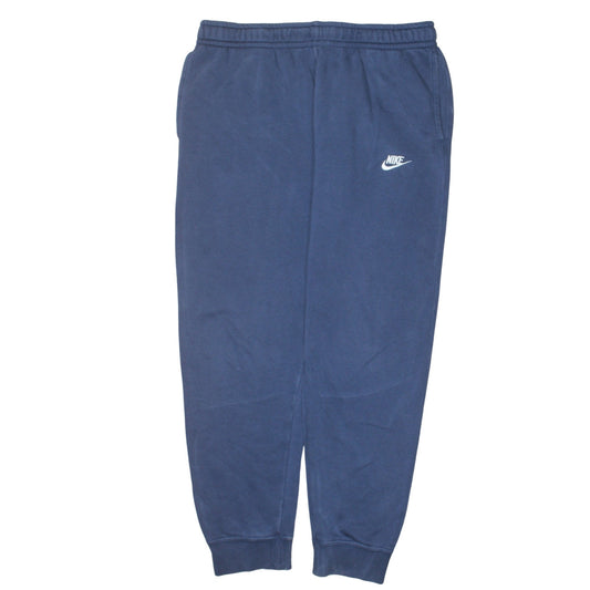 Nike Men's Blue Regular Fit Fleece Sweatpants Size L