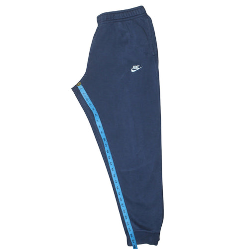 Nike Men's Blue Regular Fit Fleece Sweatpants Size L