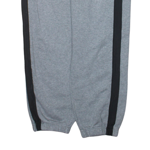 Nike Boys Grey Jogger Trousers S with Side Stripe and Elastic Waist