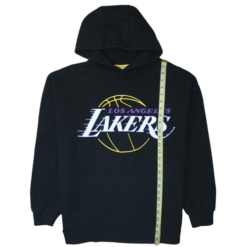 NBA Boys Black Los Angeles Lakers Pullover Hoodie 14-15 Years Fleece Lined