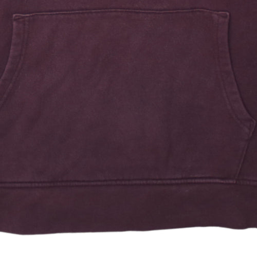 GAP Men’s Brown XL Pullover Logo Hoodie Cotton Fleece