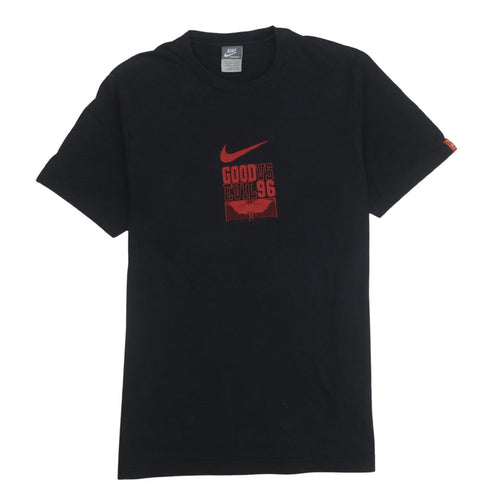 Nike Men's Black 'Good vs Evil 96' Graphic Vintage T-Shirt L