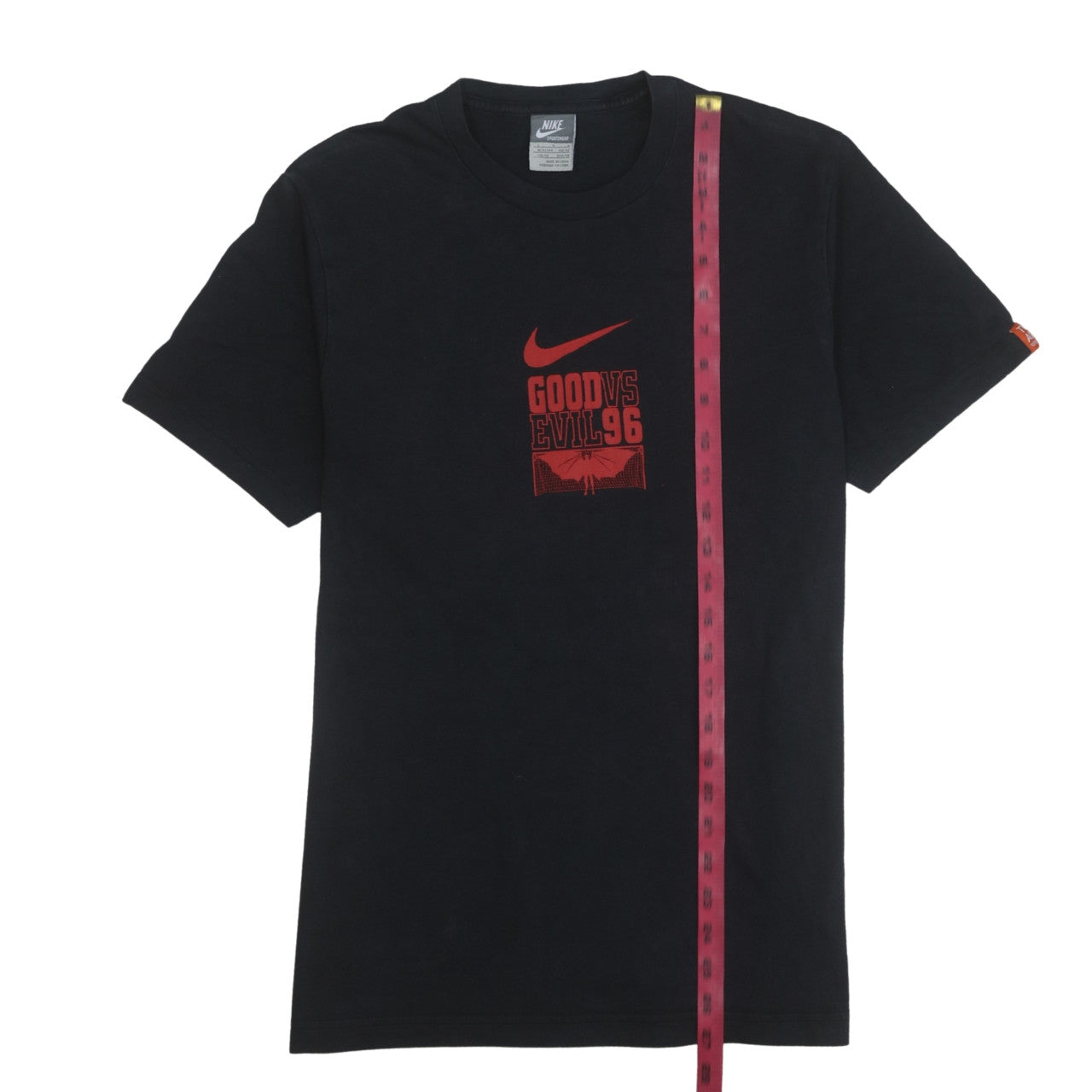 Nike Men's Black 'Good vs Evil 96' Graphic Vintage T-Shirt L