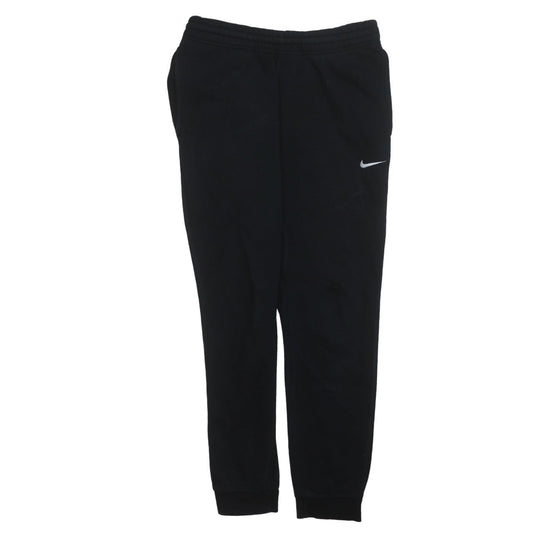 Nike Men's Black Jogger Sweatpants M Elastic Waist Fleece