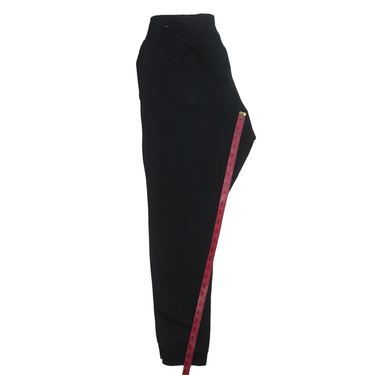 Nike Men's Black Jogger Sweatpants M Elastic Waist Fleece