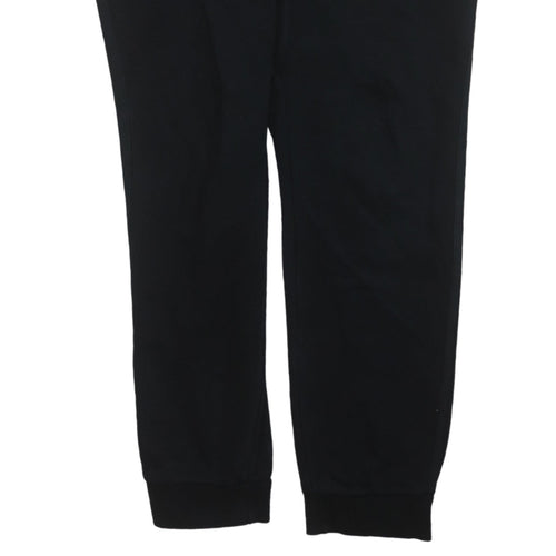 Nike Men's Black Jogger Sweatpants M Elastic Waist Fleece