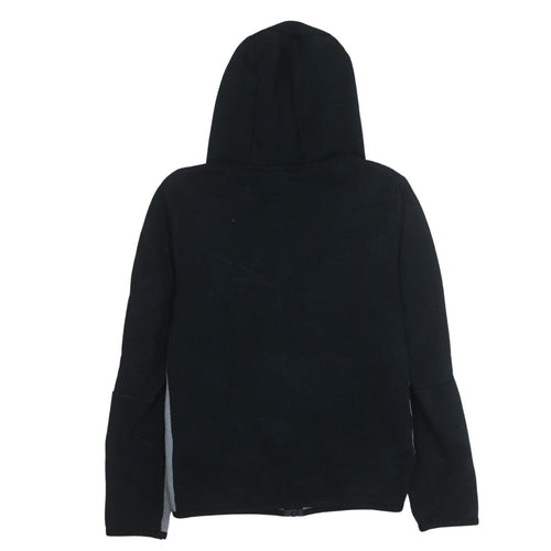 Nike Boys Grey & Black Full Zip Hoodie XL 158-170cm Hooded Sweatshirt