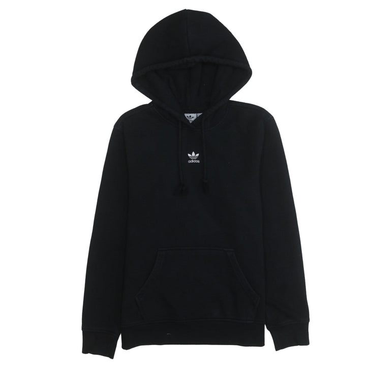 Adidas Womens Black Size 8 Pullover Hoodie Sweatshirt