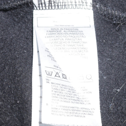 Adidas Womens Black Size 8 Pullover Hoodie Sweatshirt