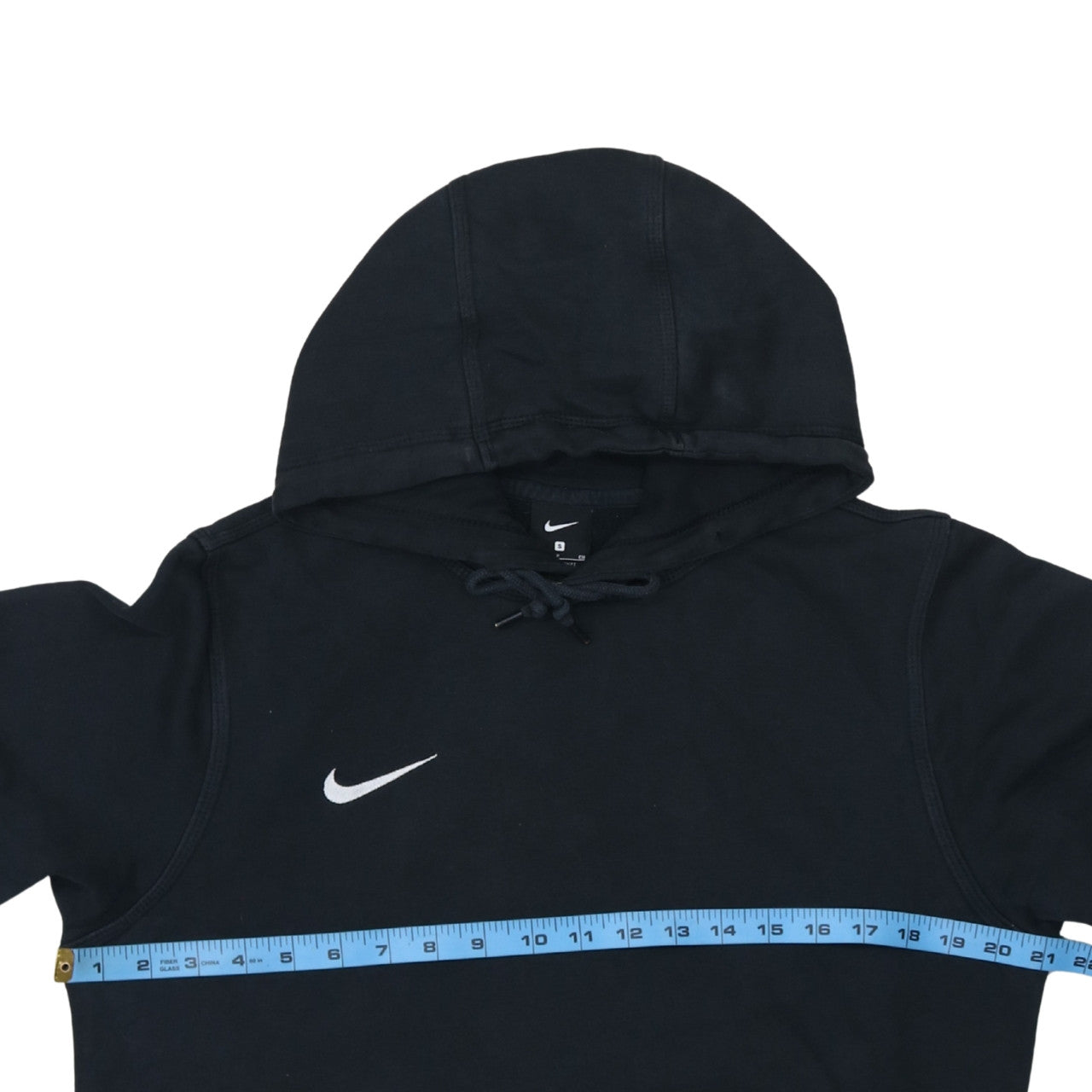 Nike Men's Black Small Pullover Hoodie Sweatshirt with Logo