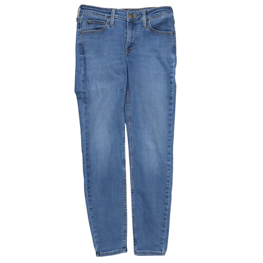 Lee Women’s Blue Mid Rise Scarlett Skinny Jeans W28 L31